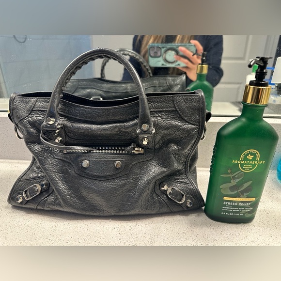 Balenciaga Grey City Bag - Picture 11 of 12